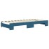 Sofá cama nido terciopelo azul 80x200