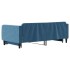 Sofá cama nido terciopelo azul 100x200