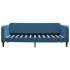 Sofá cama nido terciopelo azul 100x200