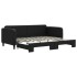 Sofá cama nido tela negro 90x200