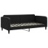 Sofá cama nido tela negro 90x200