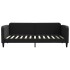 Sofá cama nido tela negro 90x200