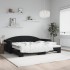 Sofá cama nido terciopelo negro 90x200
