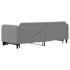 Sofá cama nido tela gris claro 80x200