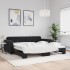 Sofá cama nido terciopelo negro 100x200