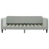 Sofá cama nido terciopelo gris claro 90x190