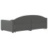 Sofá cama nido tela gris oscuro 90x200