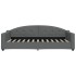 Sofá cama nido tela gris oscuro 90x200