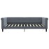 Sofá cama nido terciopelo gris oscuro 90x200