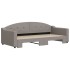 Sofá cama nido tela gris taupe 90x200