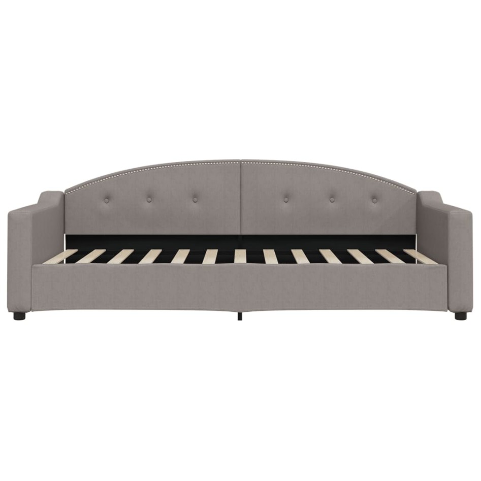 Sofá cama nido tela gris taupe 90x200