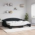 Sofá cama nido tela negro 80x200