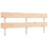 Estructura de cama de matrimonio con cabecero madera