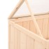 Jaula para hámster madera maciza abeto 104x52x38