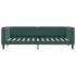 Sofá cama nido con cajones terciopelo verde oscuro 80x200