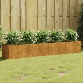 Jardinera acero corten 200x40x40
