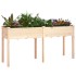 Jardinera con forro madera maciza de abeto 161x45x76