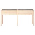 Jardinera con forro madera maciza de abeto 161x45x76