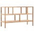 Estantería para baño madera maciza de nogal 100x40x65