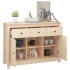 Aparador de madera maciza de pino 100x35x74,5