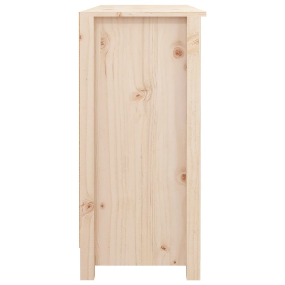 Aparador de madera maciza de pino 100x35x74,5