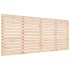 Cabecero de cama de pared madera maciza de pino 186x3x91,5