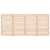 Cabecero de cama de pared madera maciza de pino 186x3x91,5