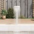 Fuente de piscina de acero inoxidable 50x30x90 cm