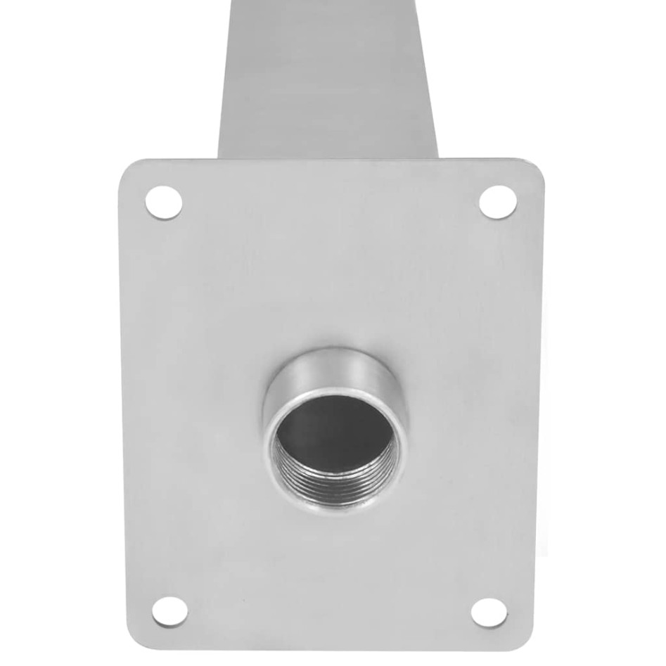 Fuente de piscina de acero inoxidable 50x30x90 cm