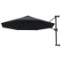 Sombrilla de pared con barra de metal antracita 300
