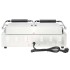 Grill parrilla estriada doble 3600 W 57x30,5x20
