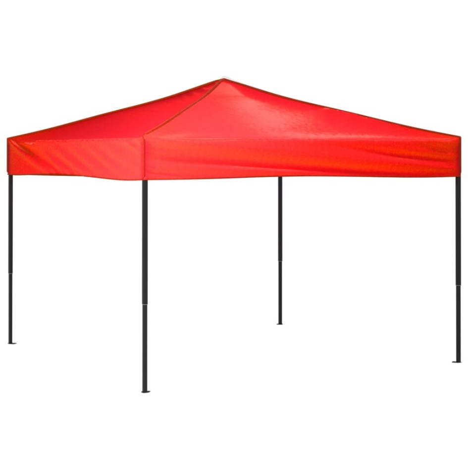 Carpa para fiestas plegable rojo 3x3