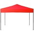 Carpa para fiestas plegable rojo 3x3