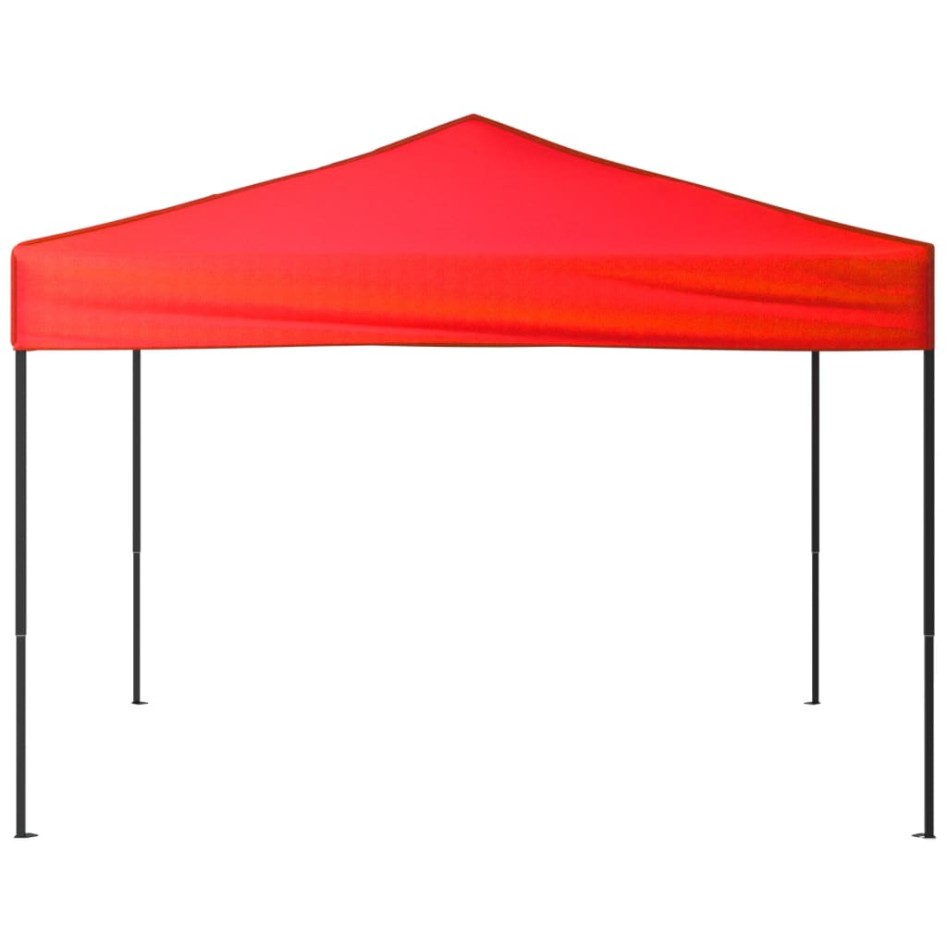 Carpa para fiestas plegable rojo 3x3