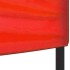 Carpa para fiestas plegable rojo 3x3