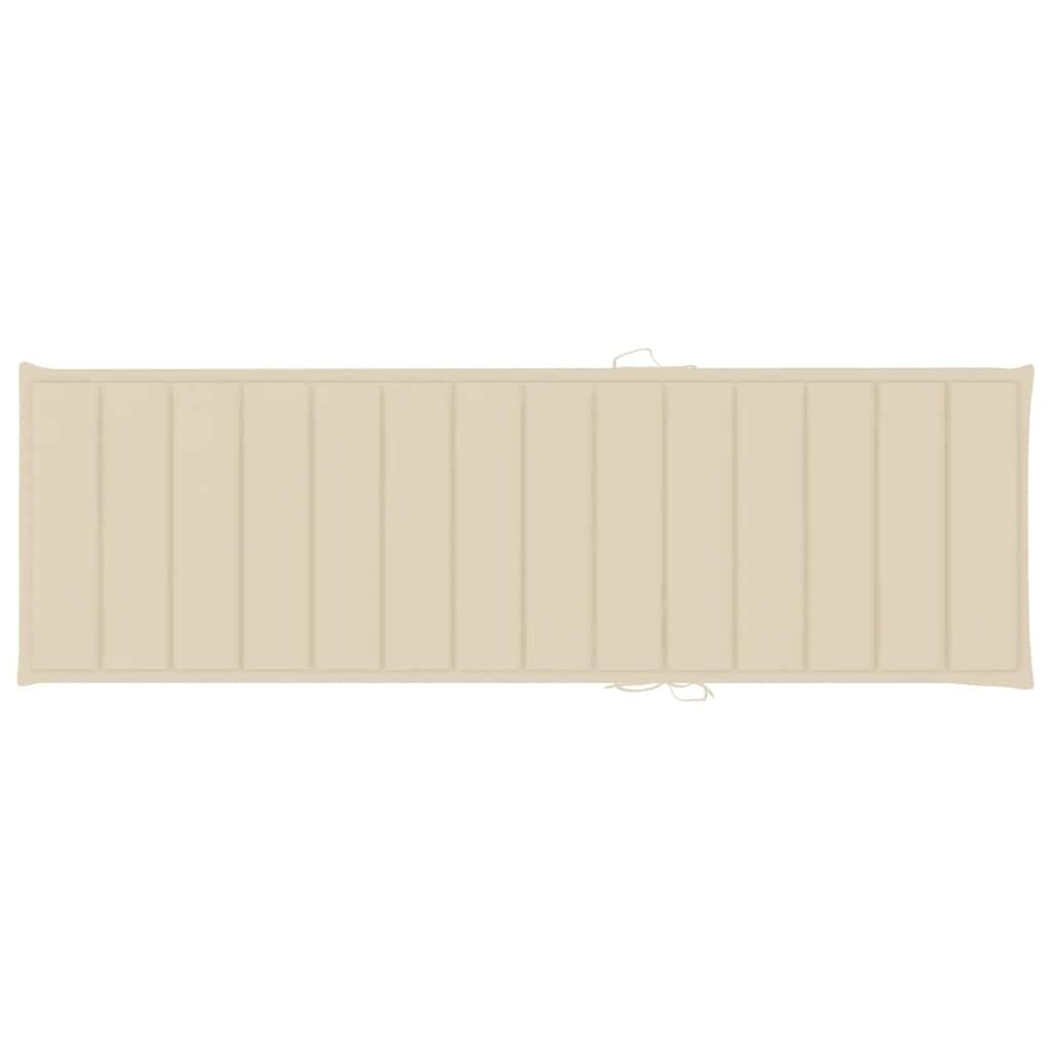 Tumbona con cojines para 2 personas