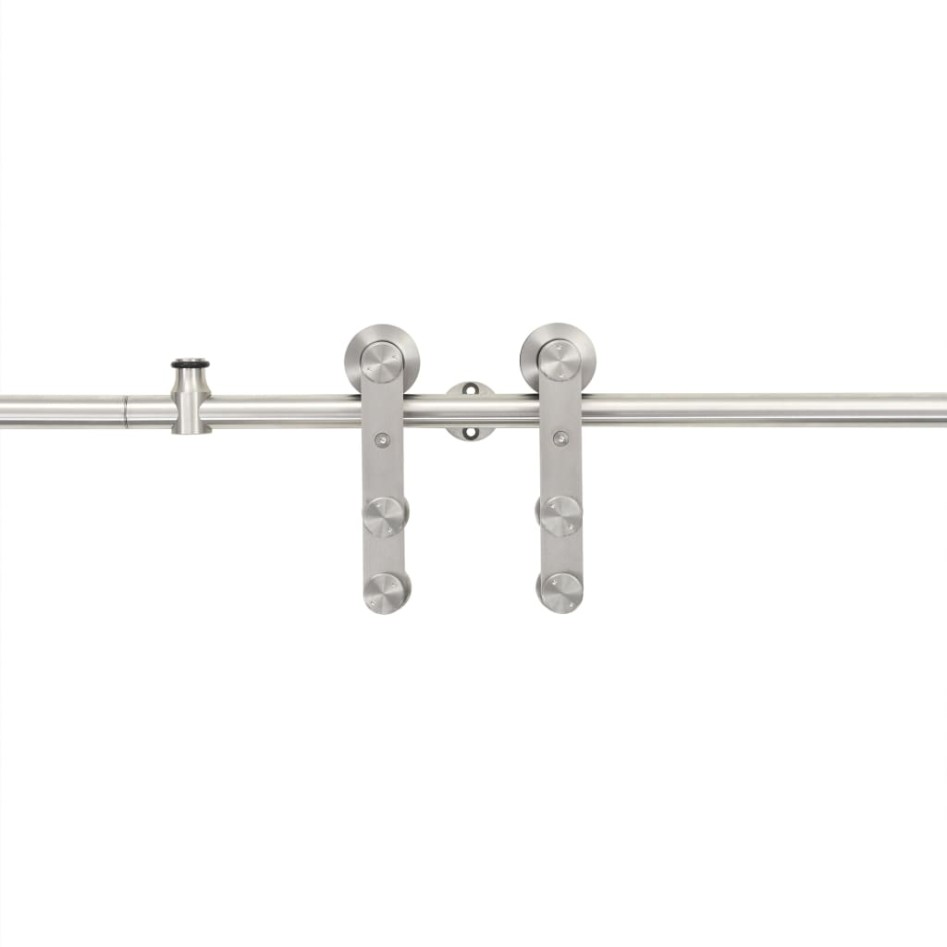 Kit de herrajes para puerta corredera 183 cm acero