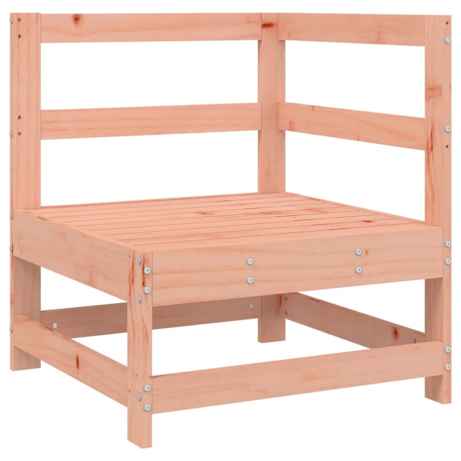 Sofá esquinero con cojines madera maciza de abeto de