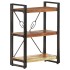 Estantería de 3 niveles de madera maciza reciclada 60x30x80