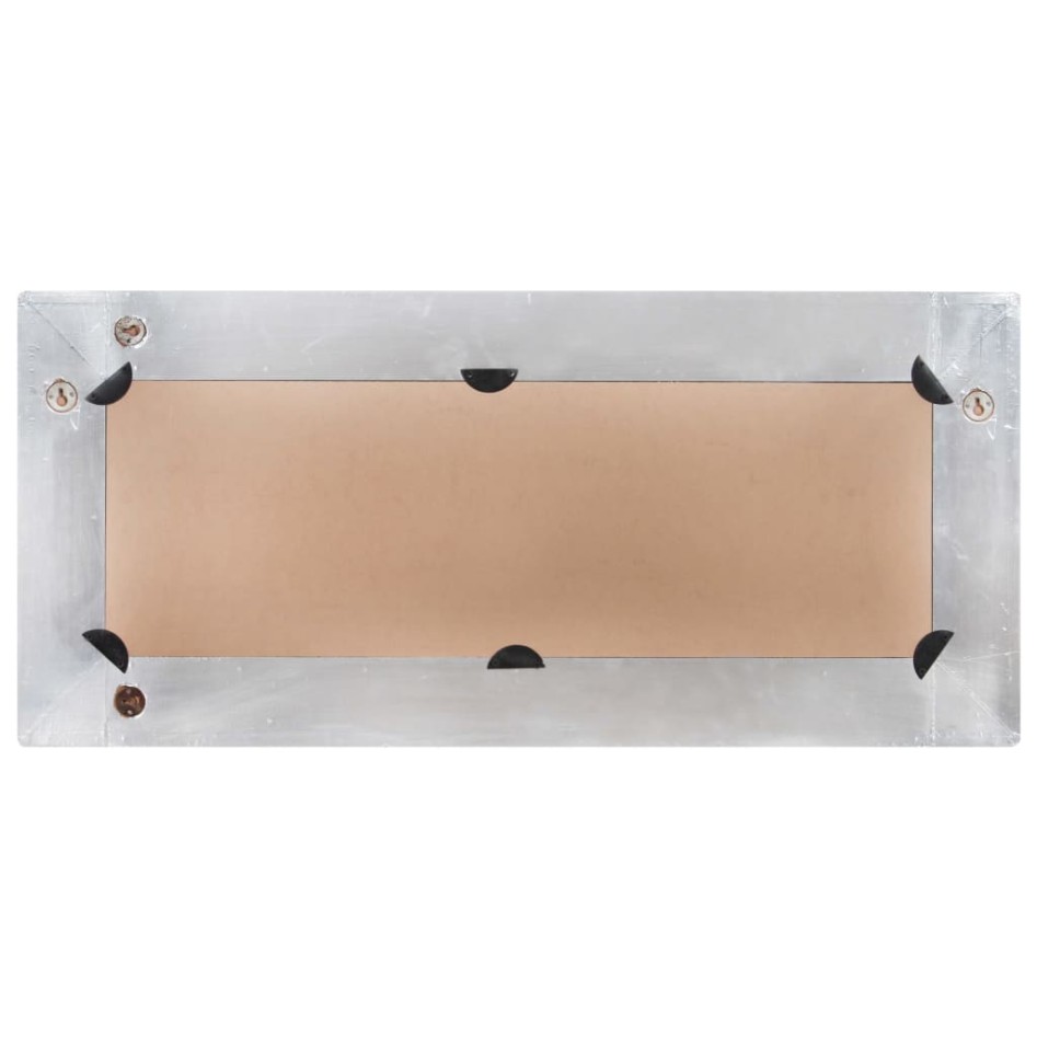 Espejo aviador de metal 110x50