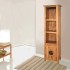 Mueble de baño madera maciza de pino 48x32x170