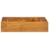 Lavabo de madera maciza de teca 50x35x10