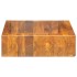 Lavabo de madera maciza de teca 50x35x10