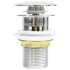 Lavabo empotrado con grifo cerámica blanco 81x39x18