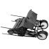 Carrito de mano plegable con capota acero