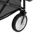 Carrito de mano plegable con capota acero