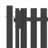 Puerta de valla del jardín de acero gris antracita 1x1,25