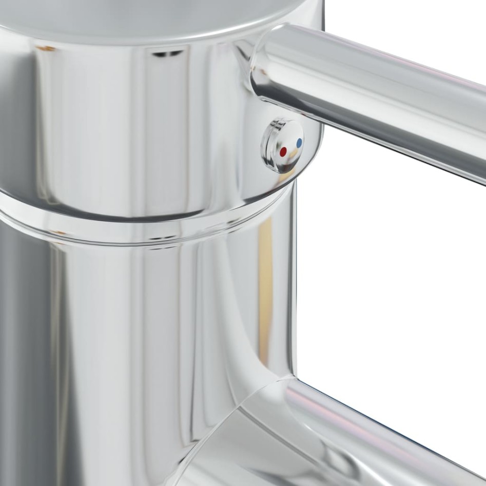 Lavabo empotrado con grifo cerámica blanco 101x39x18