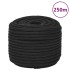 Cuerda de barco polipropileno negro intenso 12 mm 250
