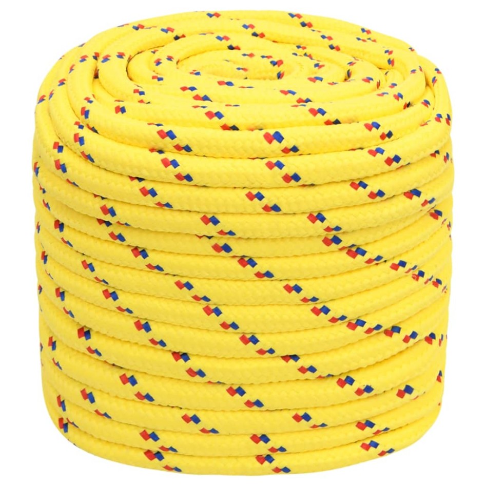 Cuerda de barco polipropileno amarillo 18 mm 100